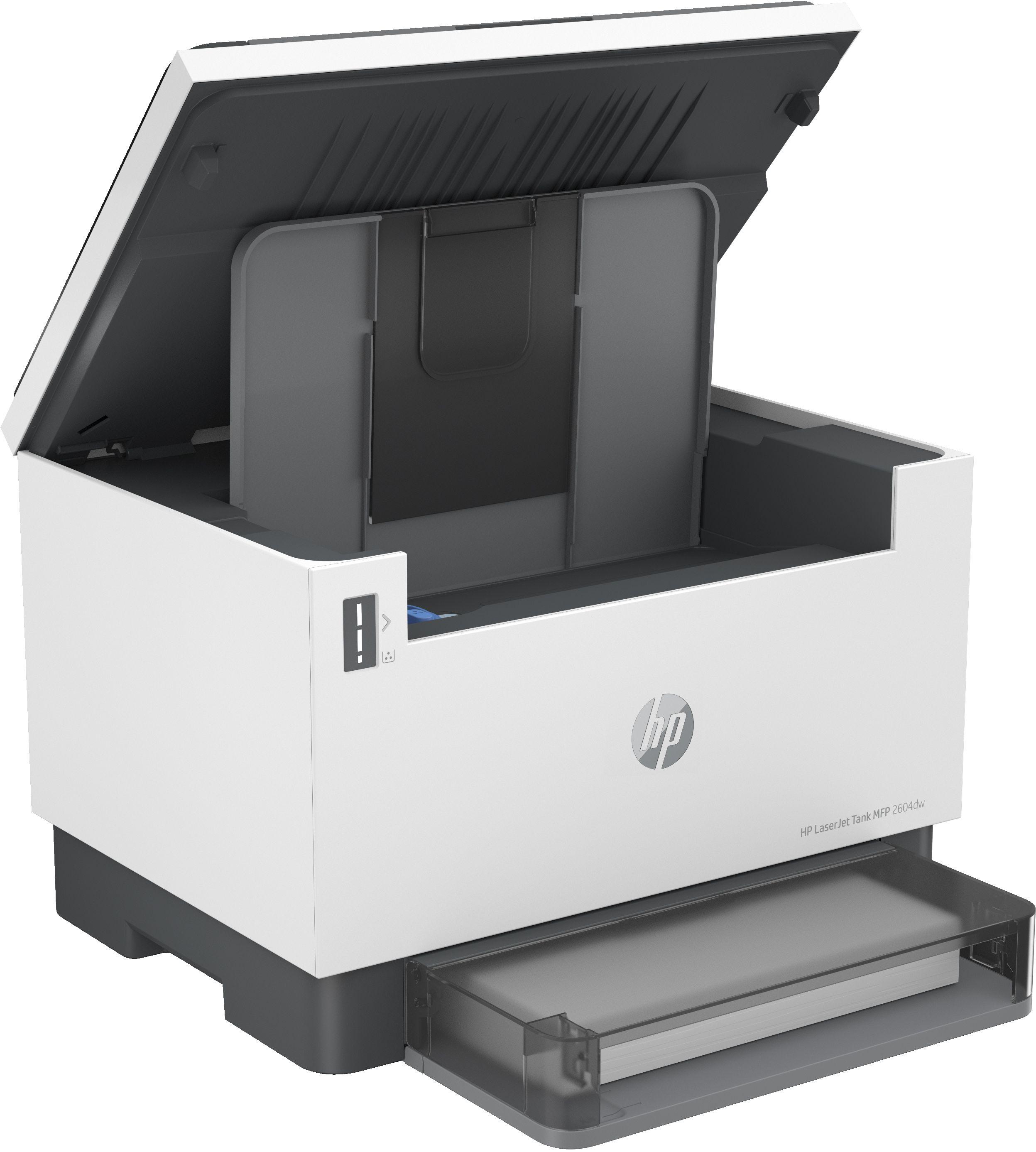 Impressora Multifunções Laser HP LaserJet Tank MFP 2604dw (A4 - Impressão a preto e branco - 250 folhas - Cinzento), miniatura 3