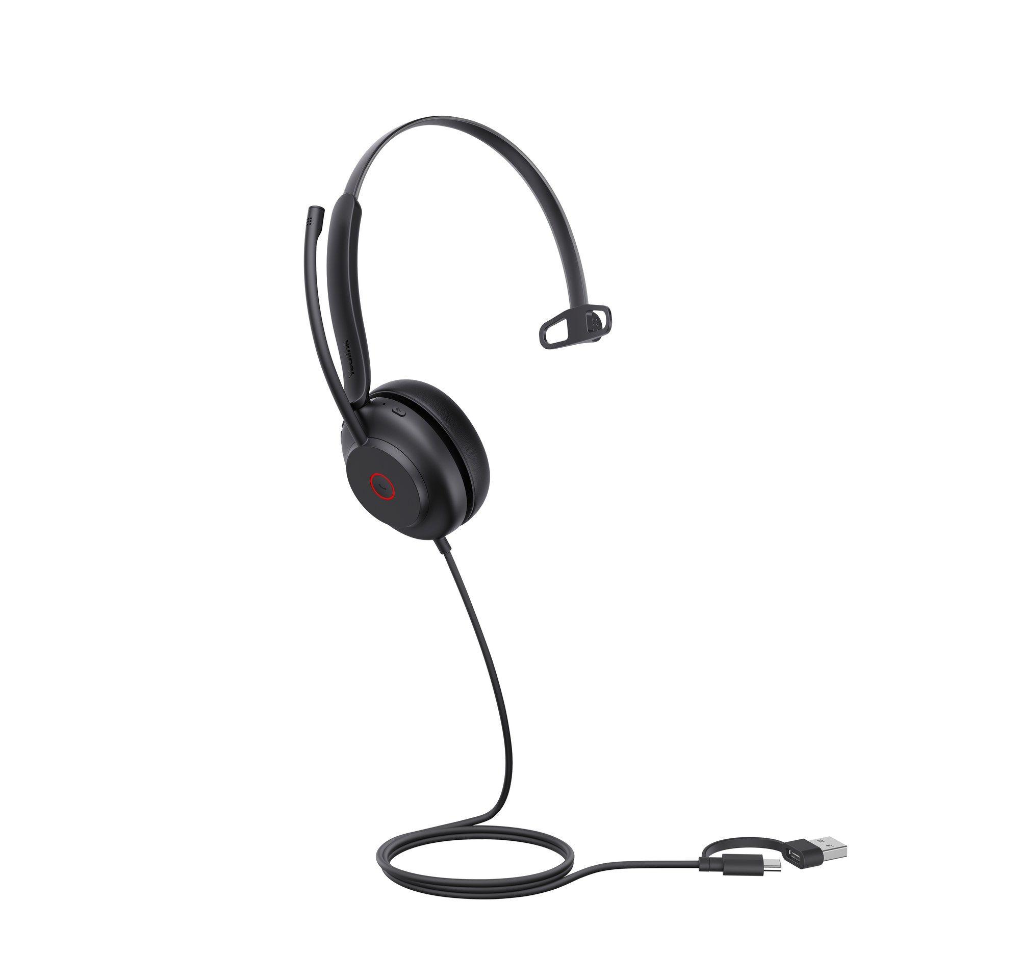 Auscultadores YEALINK UH35 Mono UC (Monofónico - Com fios - Circum-aural - Preto), miniatura 2