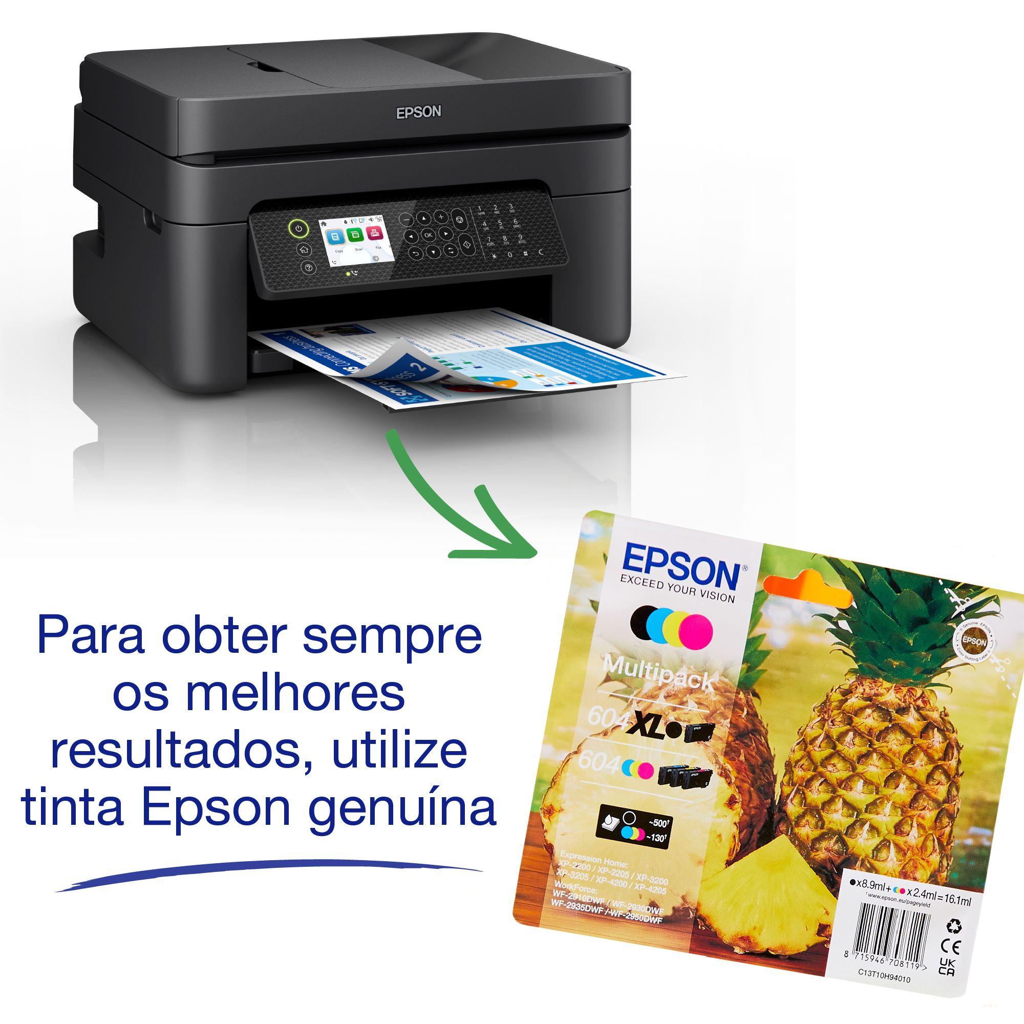 Impressora Multifunções EPSON WorkForce WF-2950DWF (A4 - Impressão a cores - 100 folhas - Preto), miniatura 6