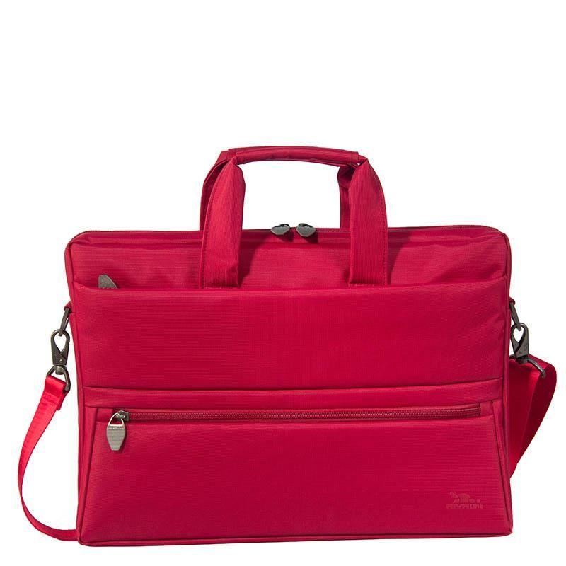 Mala para Portátil RIVACASE Tiergarten 8630 (Poliéster - 39,6 cm - Altura 29,5 cm - Vermelha)