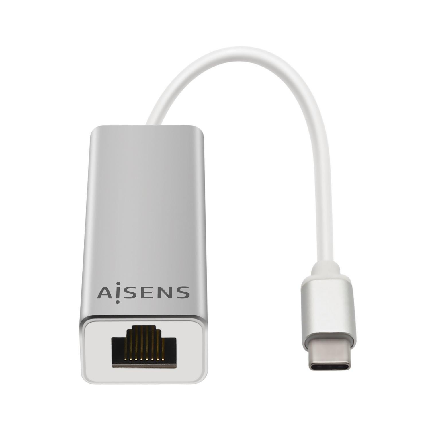 Adaptador de Rede AISENS A109-0341 (0,15 m - Macho - Fêmea - Prateado), miniatura 3