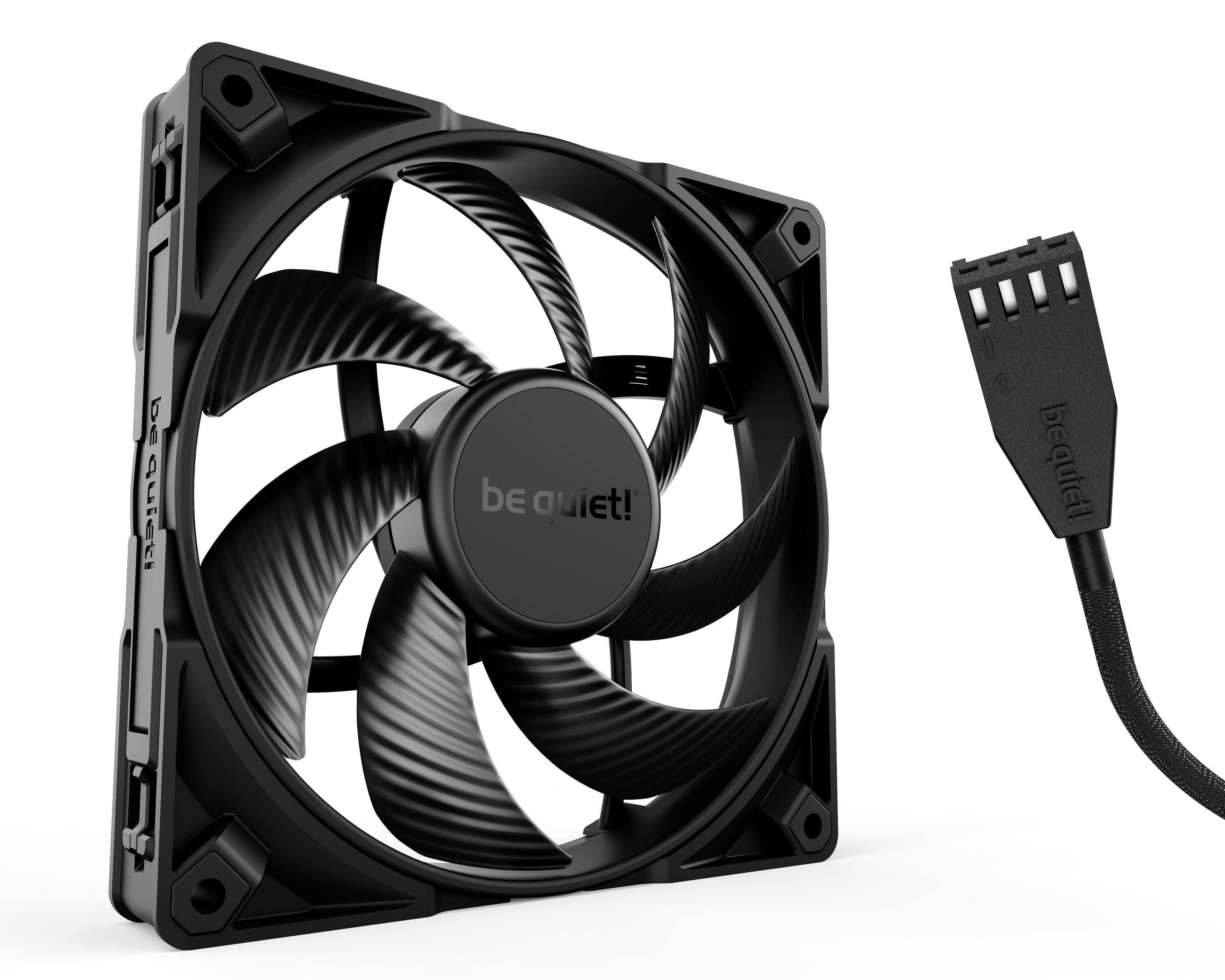 Ventoinha para Caixa de PC BE QUIET! Silent Wings Pro 4 BL099 (6 W - Preto) — miniatura 2