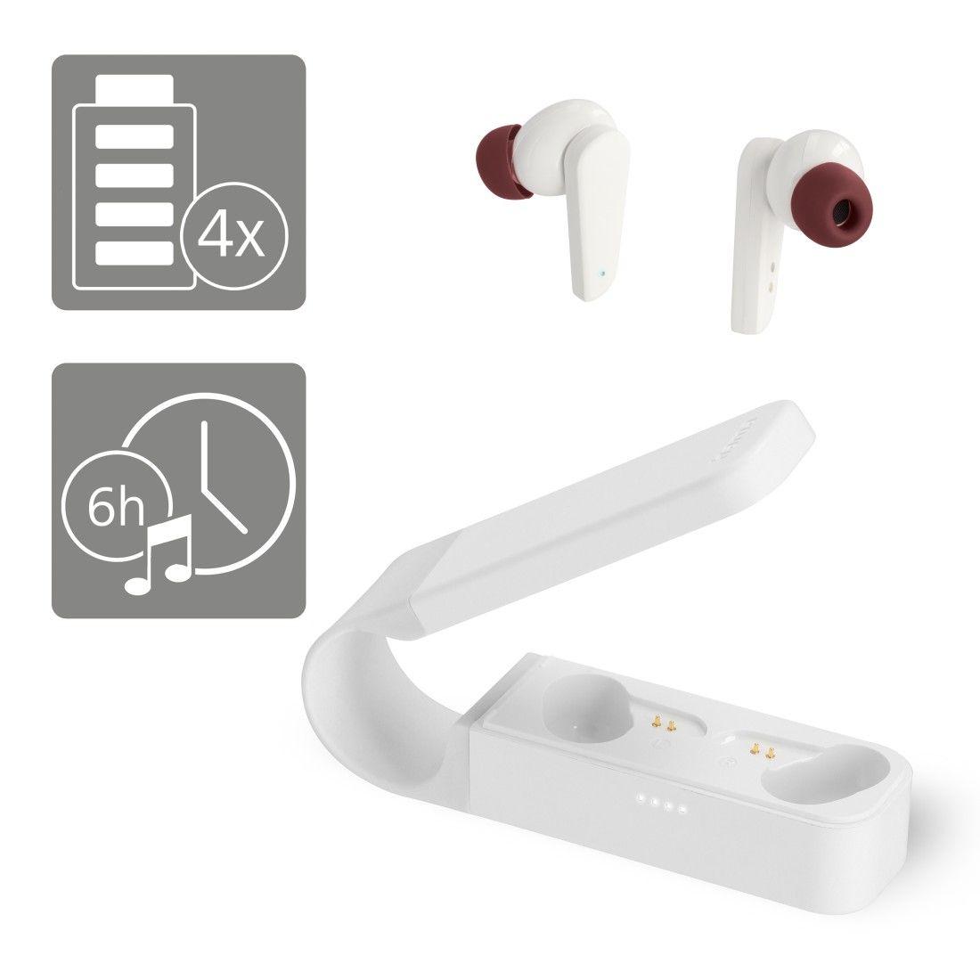 Auscultadores HAMA 00184104 Spirit Pocket (Binaural - True Wireless Stereo - Intra-aural - Branco), miniatura 16