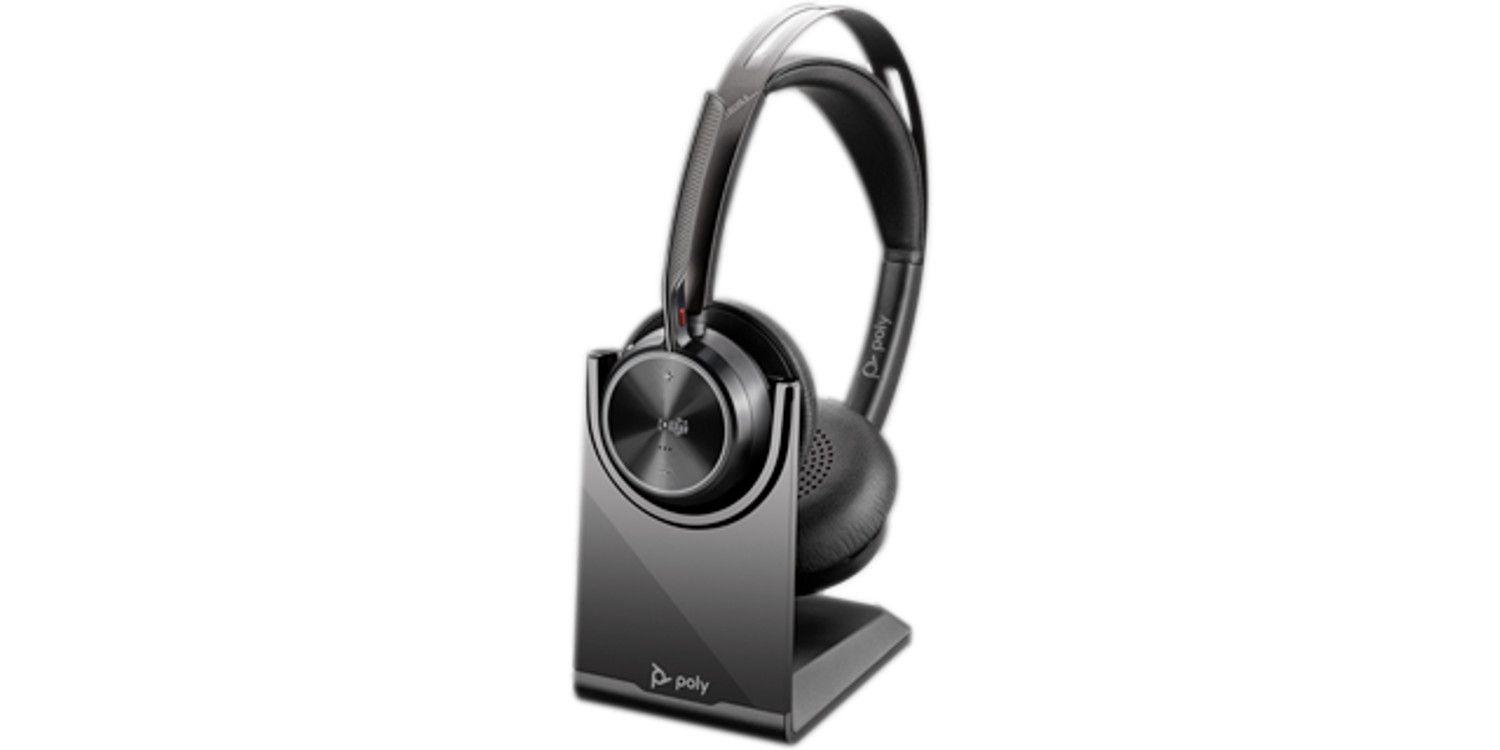 Auscultadores POLY Voyager Focus 2 MS 9T9J6AA (Binaural - Sem fios - Supra-aural - Preto) — miniatura 9