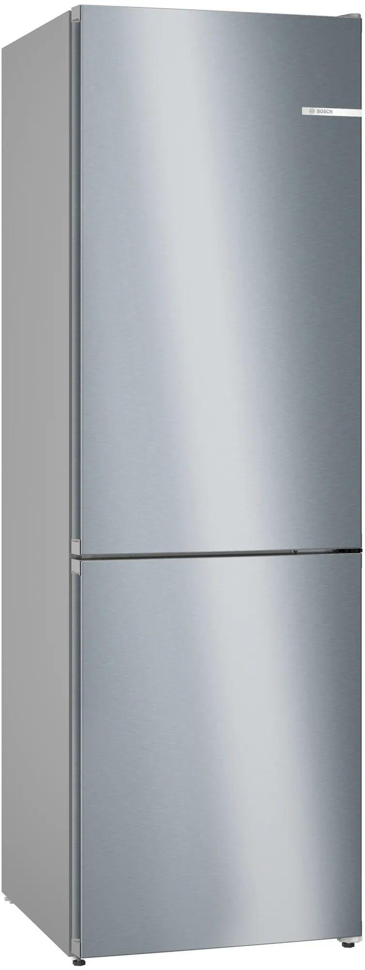 Frigorífico Combinado Independente BOSCH KGN362ICF (321 l - 186x60x66,5 cm - 60 cm - Aço inoxidável)
