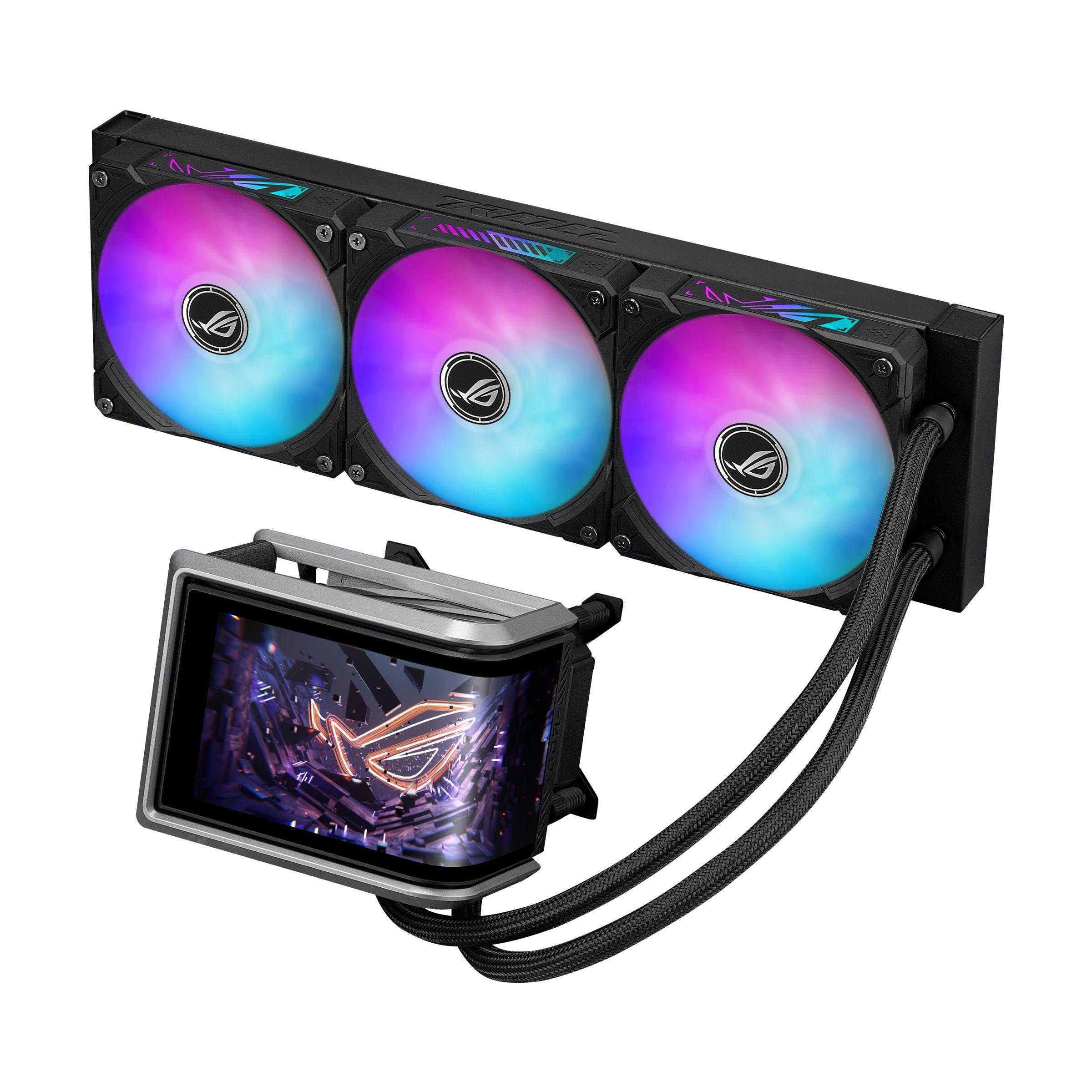 Refrigeração Líquida AIO ASUS ROG RYUO IV 360 ARGB (360 mm - Ecrã AMOLED 6,67" - Preto), miniatura 8