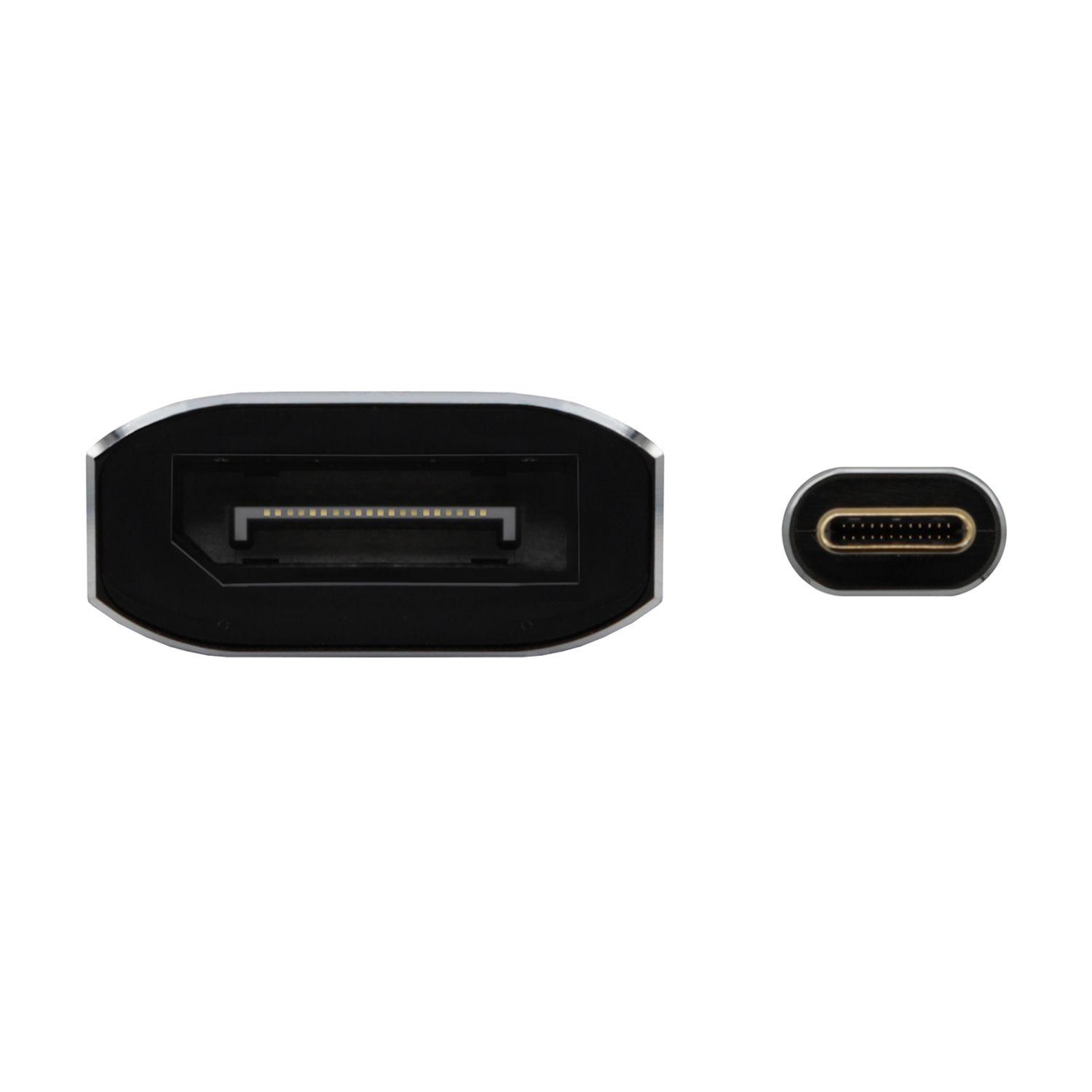Adaptador USB-C para DisplayPort AISENS A109-0690 (0,15 m - DisplayPort - USB Type-C - Preto), miniatura 3