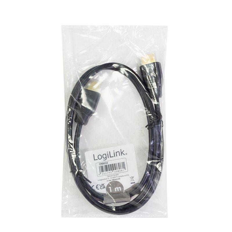 Cabo HDMI LOGILINK CH0037 (2 m - 30 Hz - HDMI Type A - Preto), miniatura 8