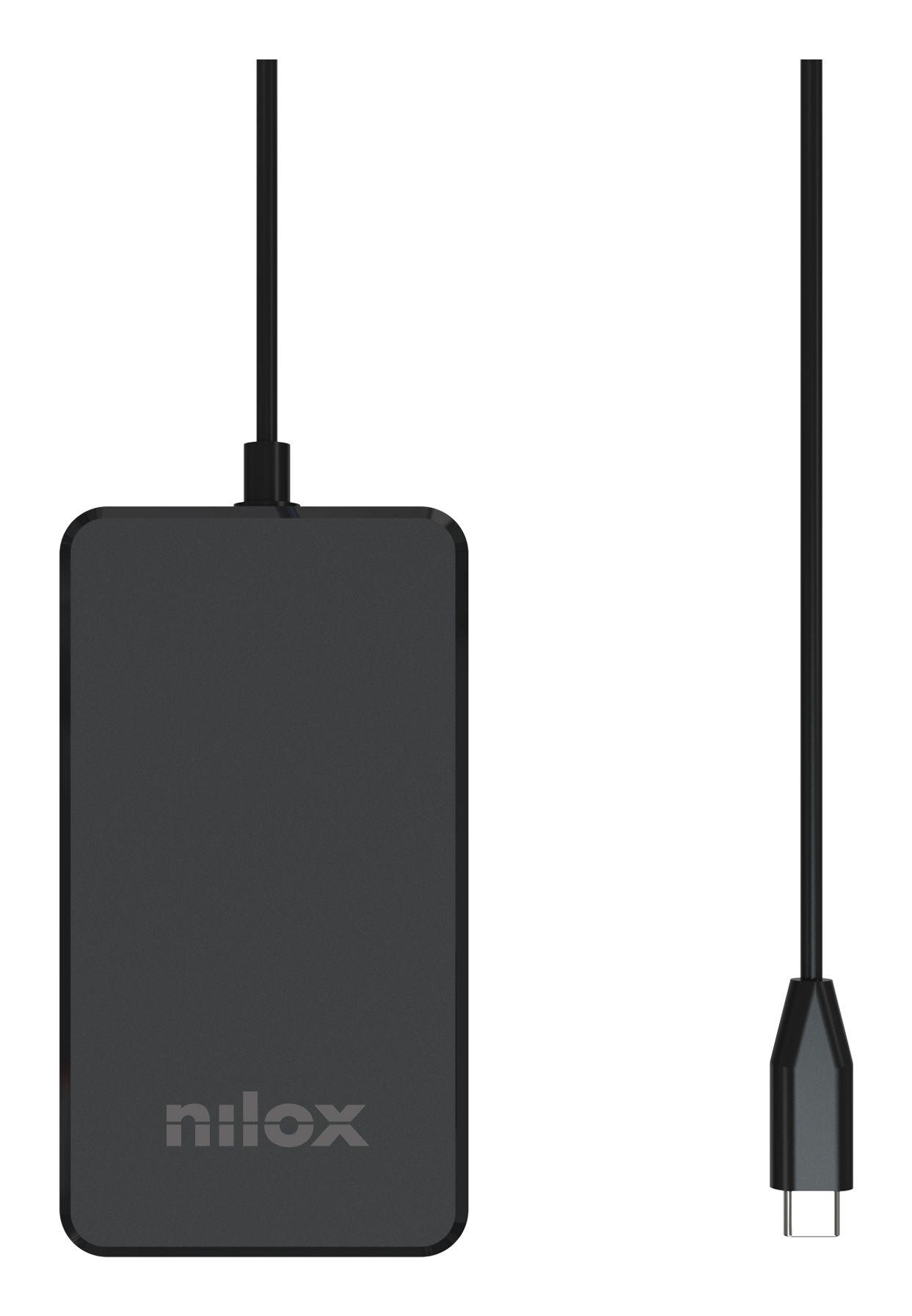 Powerbank NILOX NXPW65WPRO (20 000 mAh - 65 W - Preto), miniatura 2