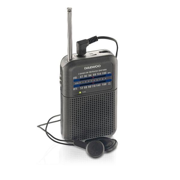 Rádio Portátil DAEWOO DW1008GR (Preto) — miniatura 2