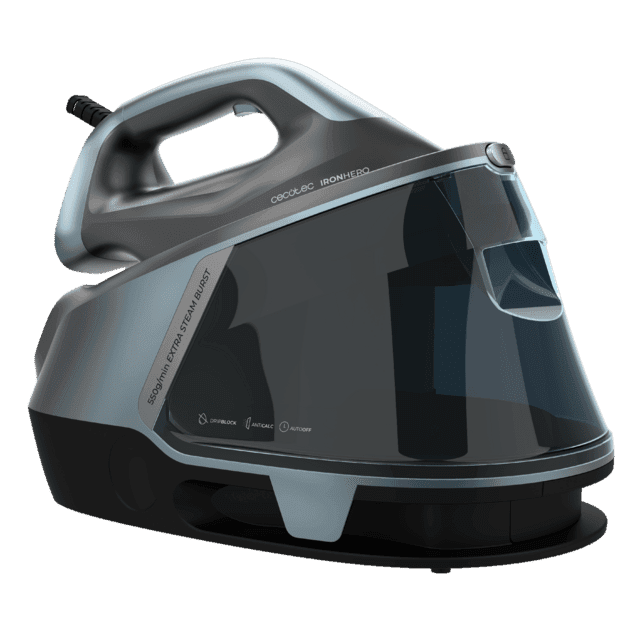 Centro de Engomar CECOTEC 104490 (2800 W - 2 l - 7 bar - Preto/Azul)