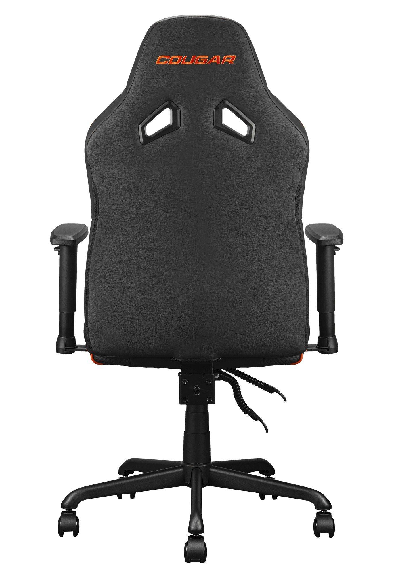 Cadeira Gaming COUGAR Fusion S 3MFSLORB.0001 (120 kg - 90-130° - Até 130º, 71 cm - Preto/Laranja), miniatura 2