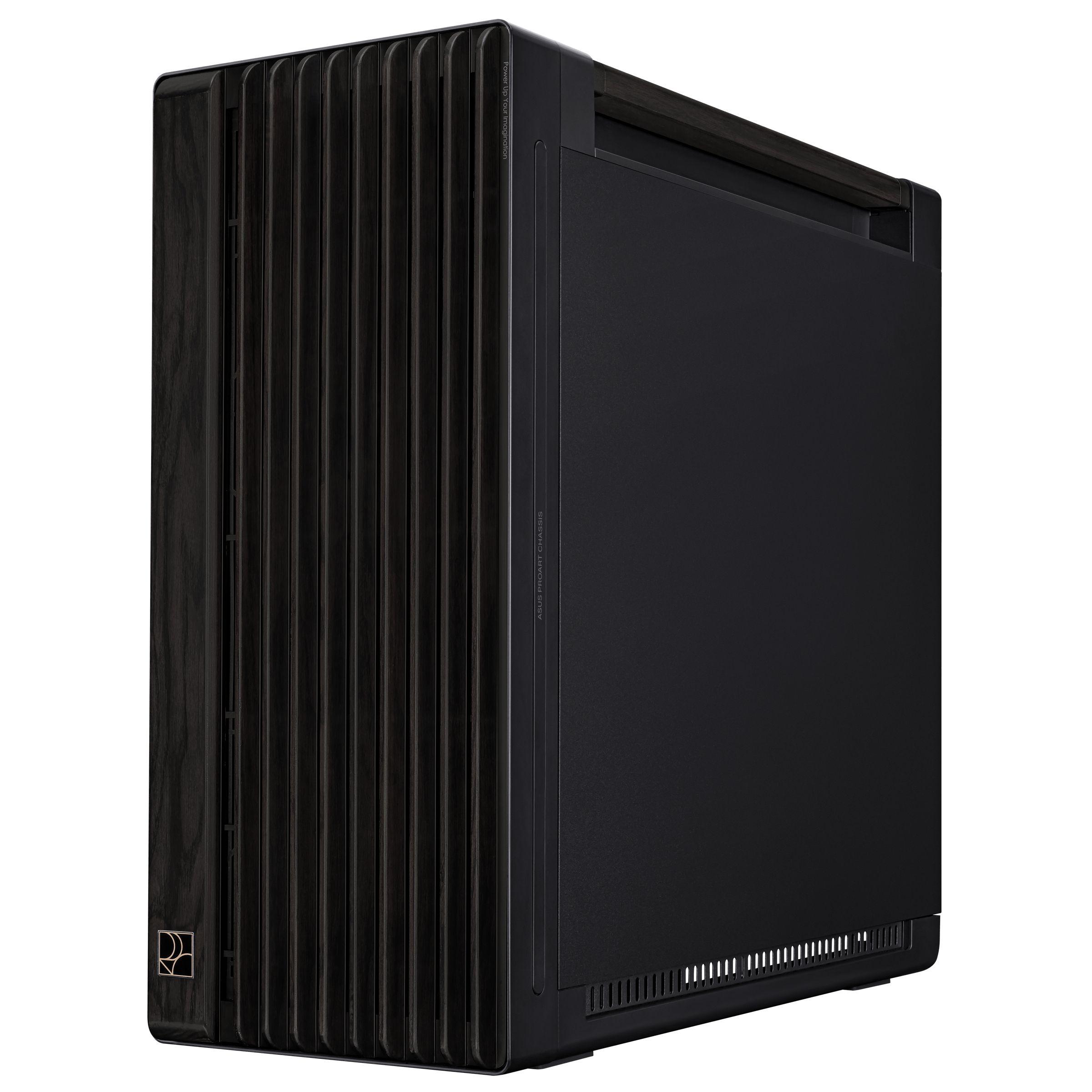Caixa PC ASUS ProArt PA602 Wood Edition (Midi Tower - Metal, Madeira - 18,5 cm - Preto) — miniatura 3