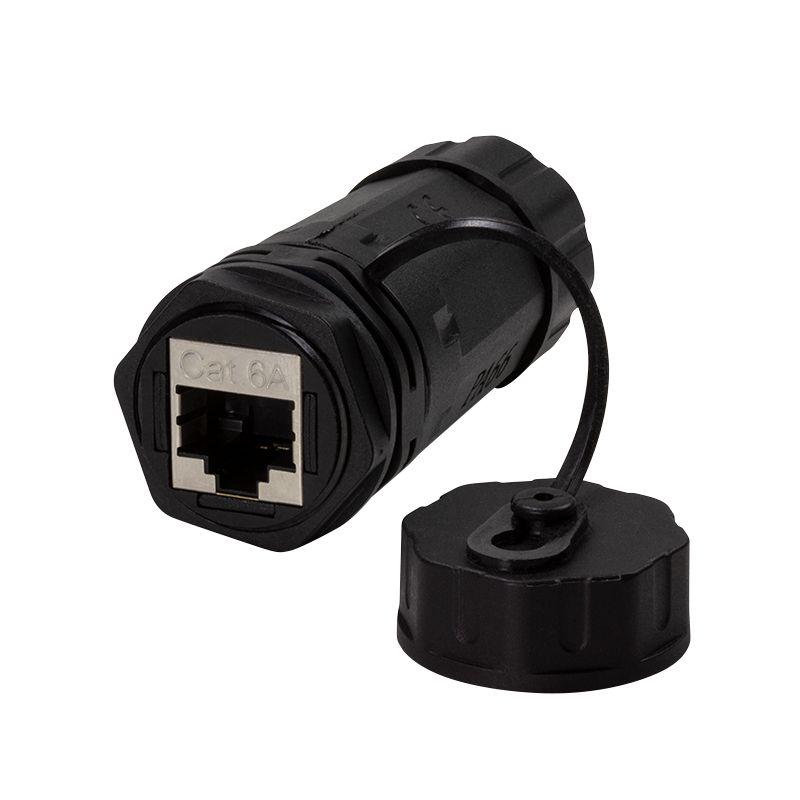 Acoplador RJ45 LOGILINK NP0084 (RJ-45 - Preto)