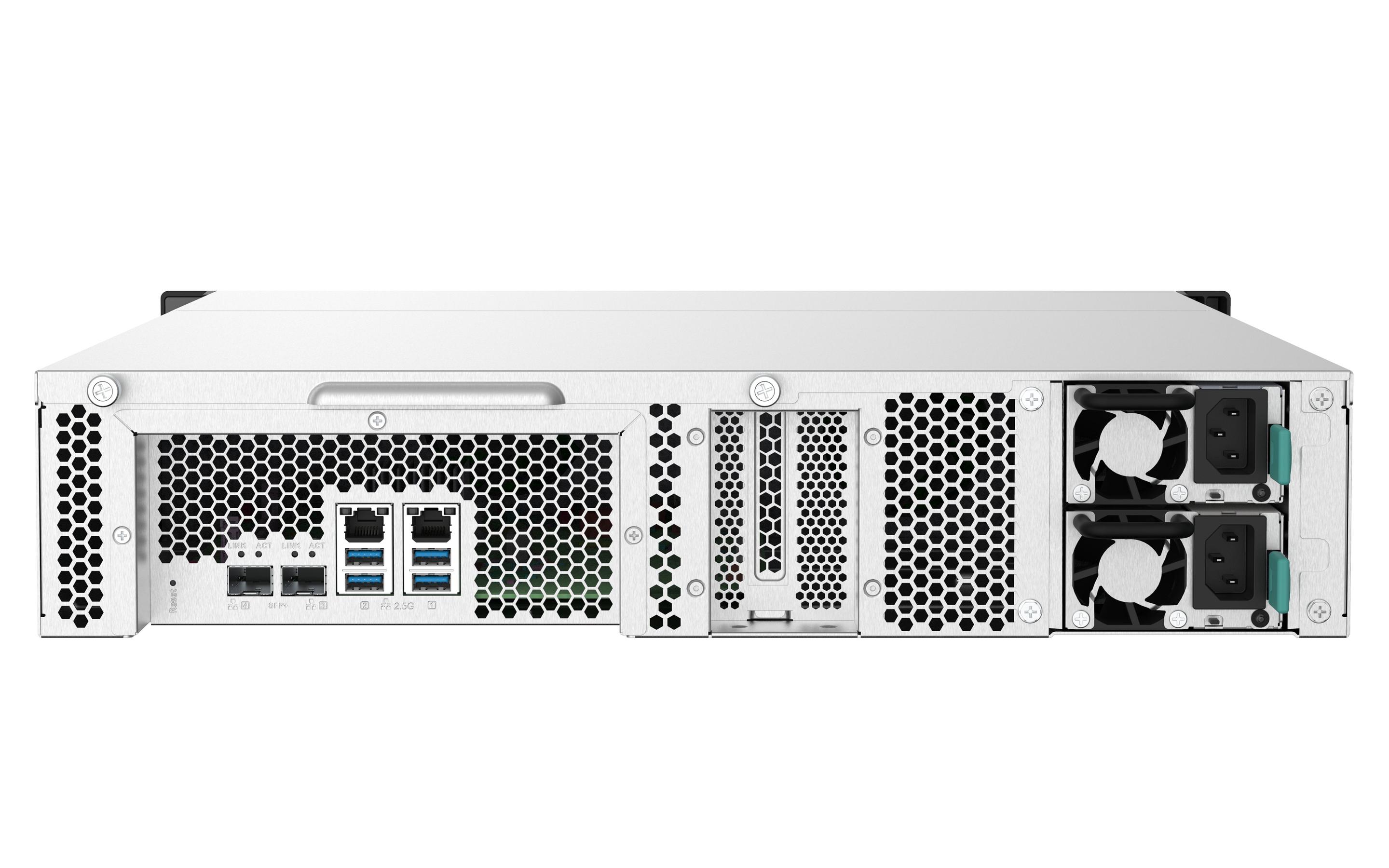 NAS QNAP TS-832PXU-RP-4G (Serial ATA III - 4 GB - 8 baias - Preto), miniatura 6