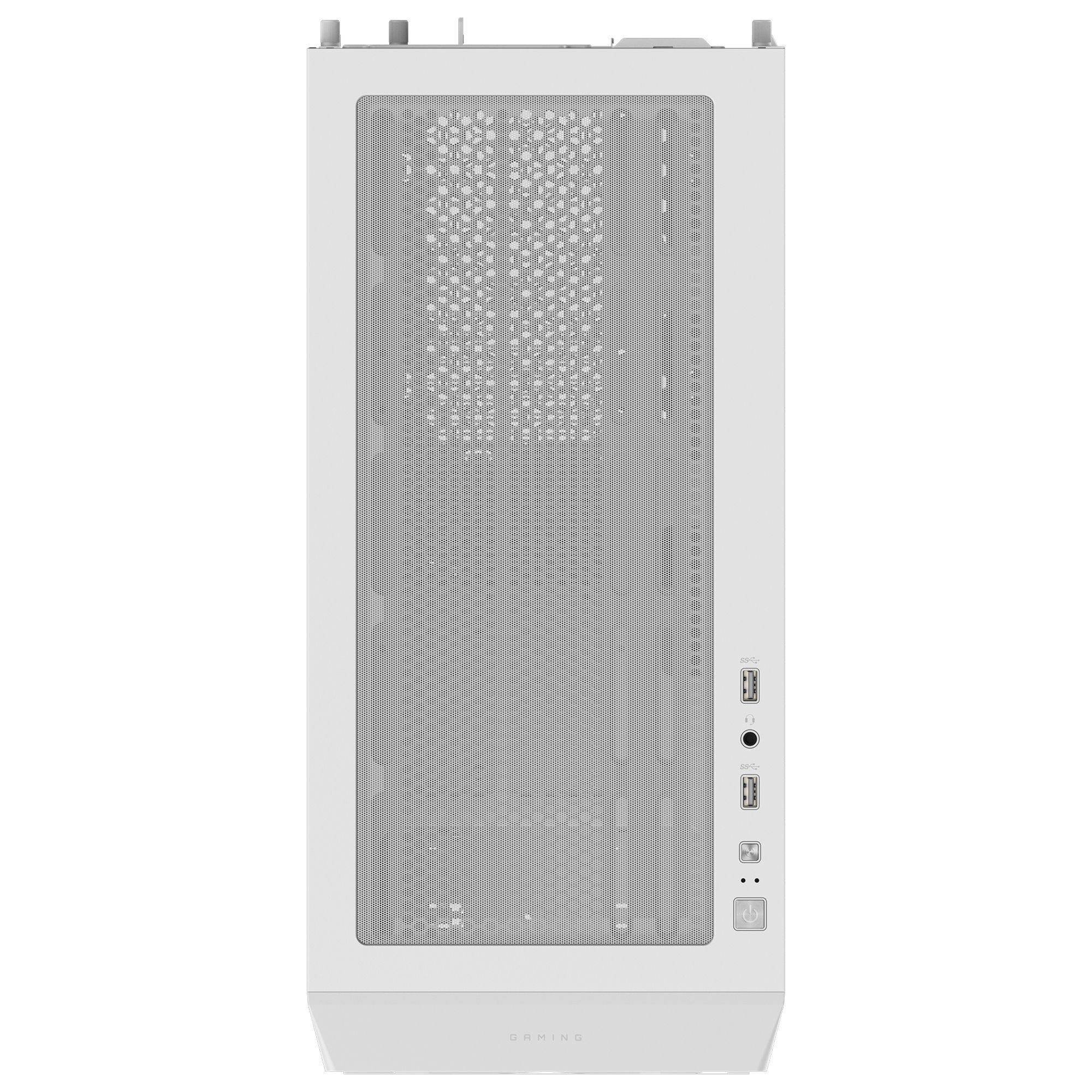 Caixa PC Gaming GIGABYTE C102 Glass (Mini-ATX - Midi Tower - Micro ATX - Branco) — miniatura 5