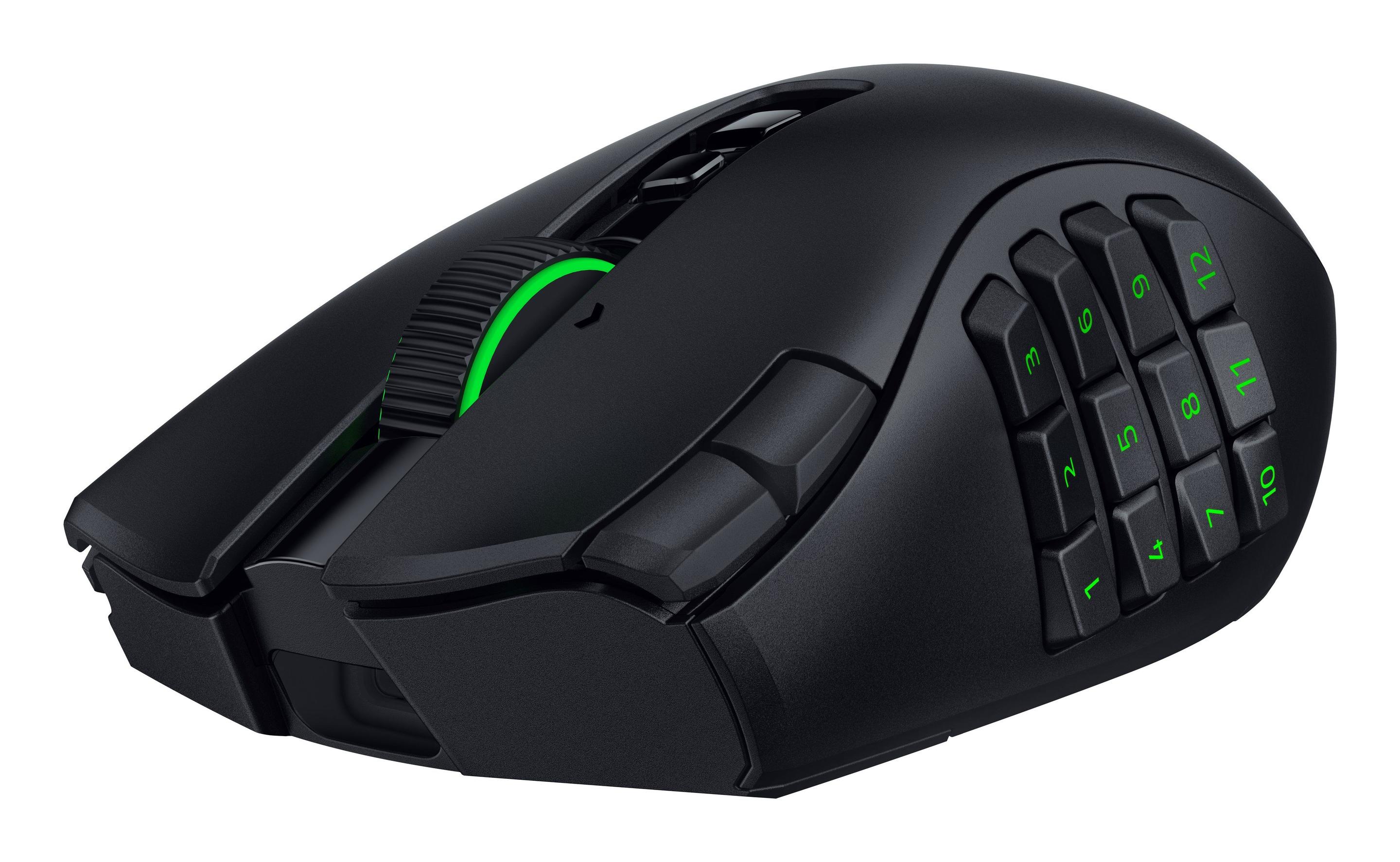 Rato RAZER Naga V3 Pro HyperSpeed MMO (Mão direita - 50000 DPI - Ótico - Preto)