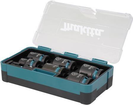 Jogo de Soquetes de Impacto MAKITA E-16592 (1/2" - 7 Peças - Transparente)