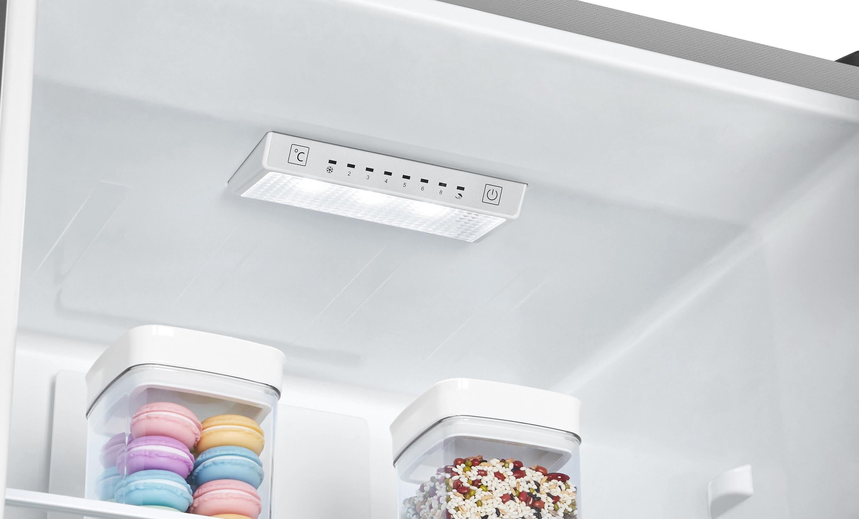 Frigorífico Combinado Independente HISENSE RB390N4ACE (300 l - 6 kg/24h - Altura 186 cm - Inox) — miniatura 6