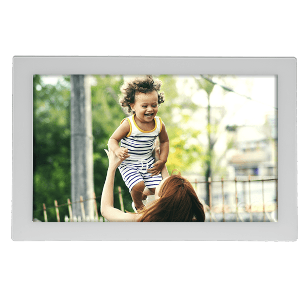 Moldura Digital DENVER PFF-1037W (10,1" - Wi-Fi - Branco)