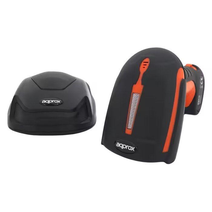 Leitor de Códigos de Barras APPROX APPLS17I2D (Bluetooth, RF e USB - Cinzento e Laranja) — miniatura 4
