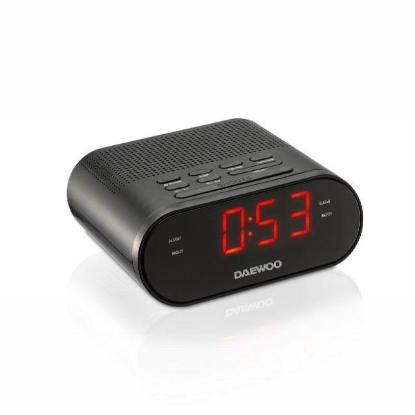 Rádio Despertador DAEWOO DW1218 (Preto) — miniatura 2