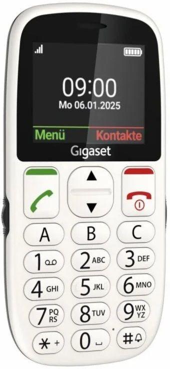 Telemóvel Sénior GIGASET GL395 (32MB/32MB - 2,2" - SIM único - Branco) — miniatura 2