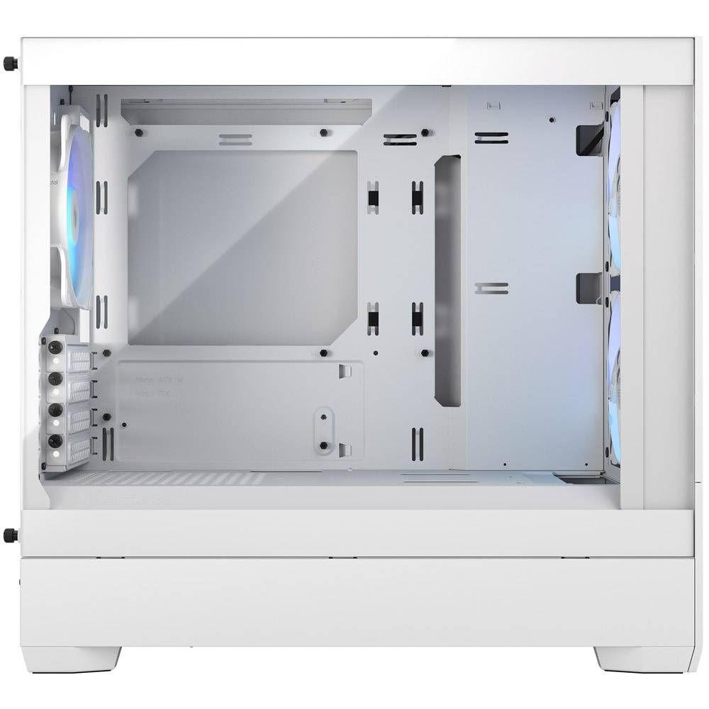 Caixa Mini Tower Micro-ATX FRACTAL DESIGN Pop Mini Air RGB TG Clear Tint (Micro ATX, Mini-ITX - ATX - Mini Tower - Branco) — miniatura 5