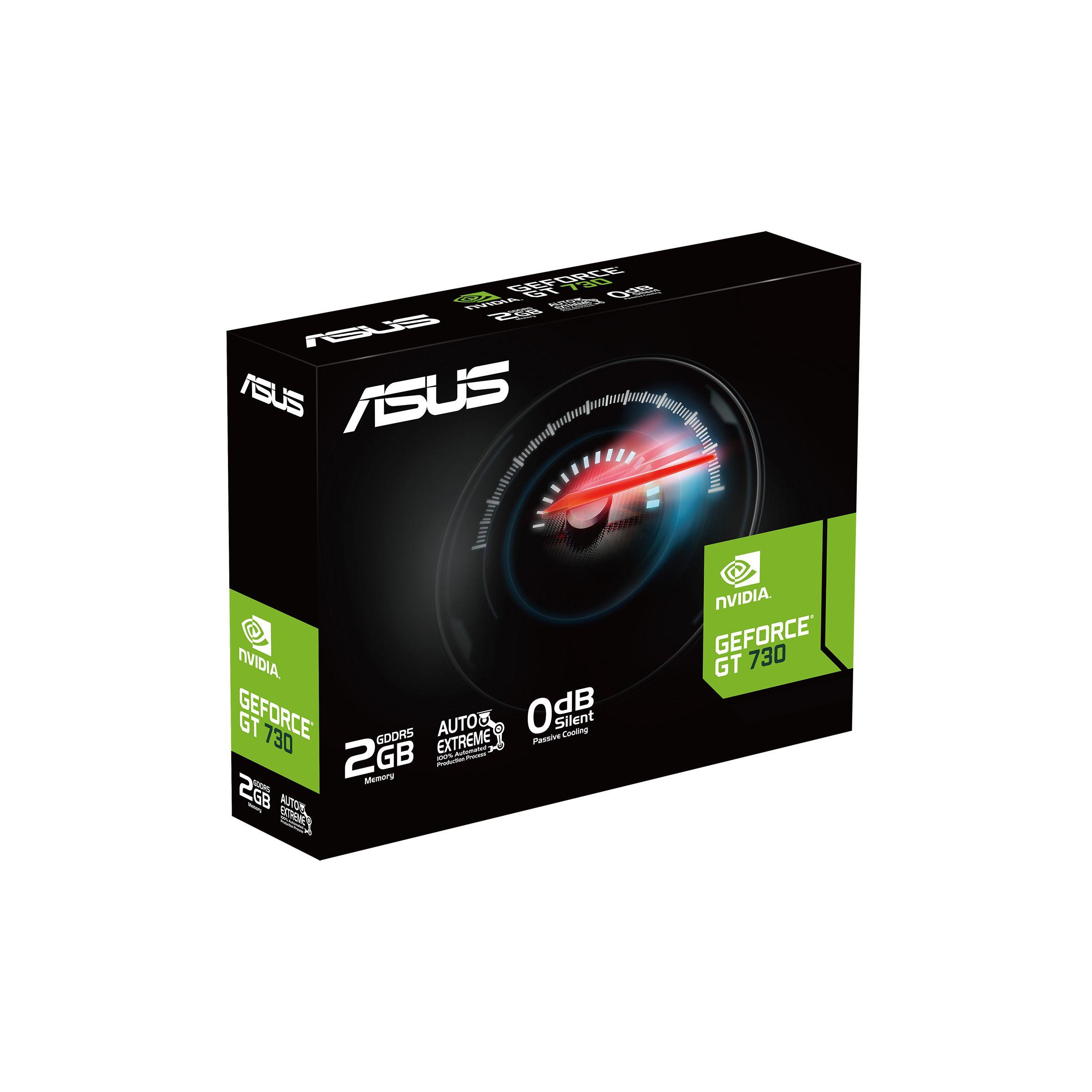 Placa Gráfica ASUS GT730-4H-SL-2GD5 (GeForce GT 730 - 5010 MHz - 2 GB - Preto e Azul) — miniatura 4