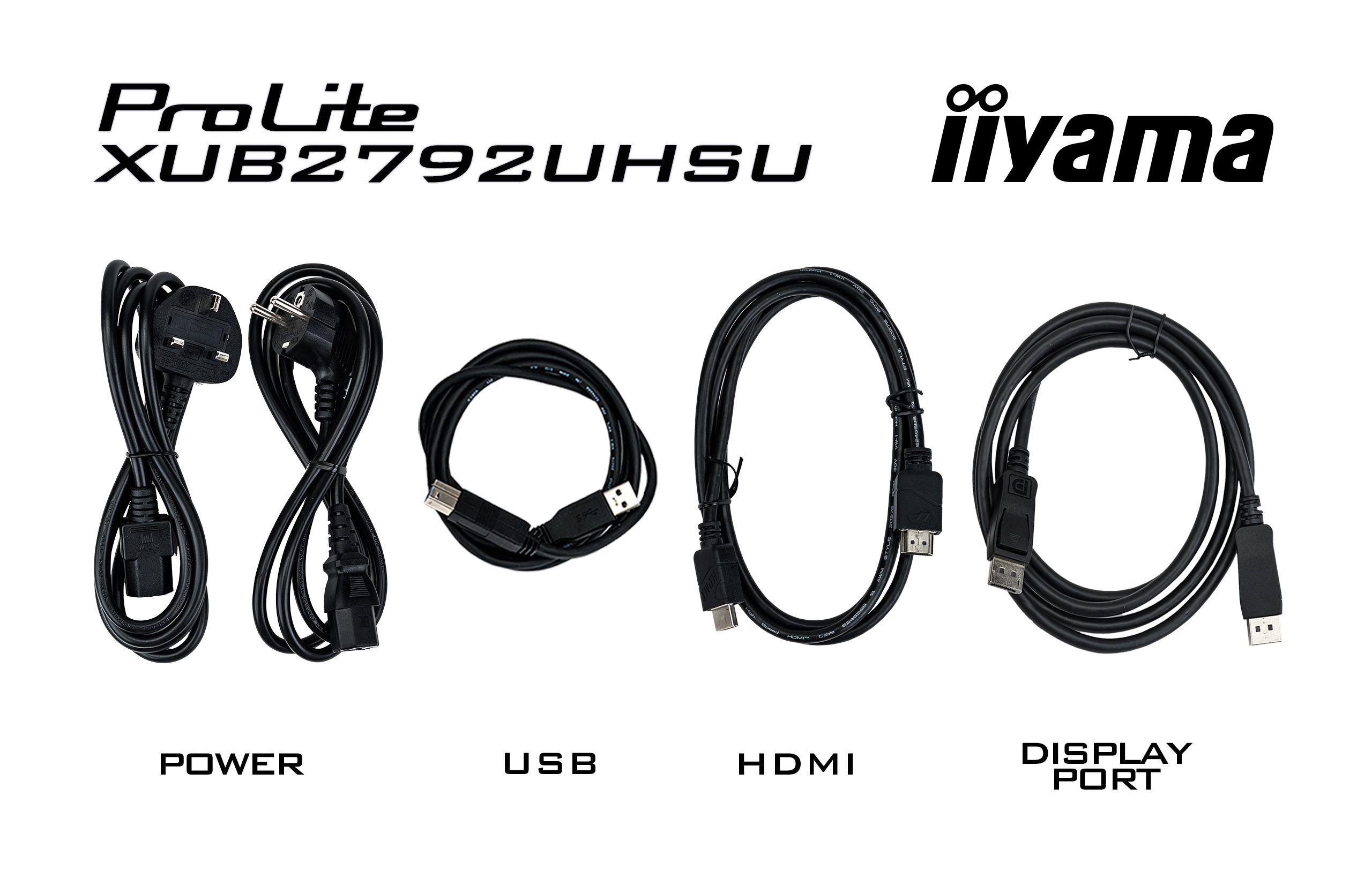 Monitor IIYAMA ProLite XUB2792UHSU-B6 (27" - IPS - 60 Hz - Preto), miniatura 15