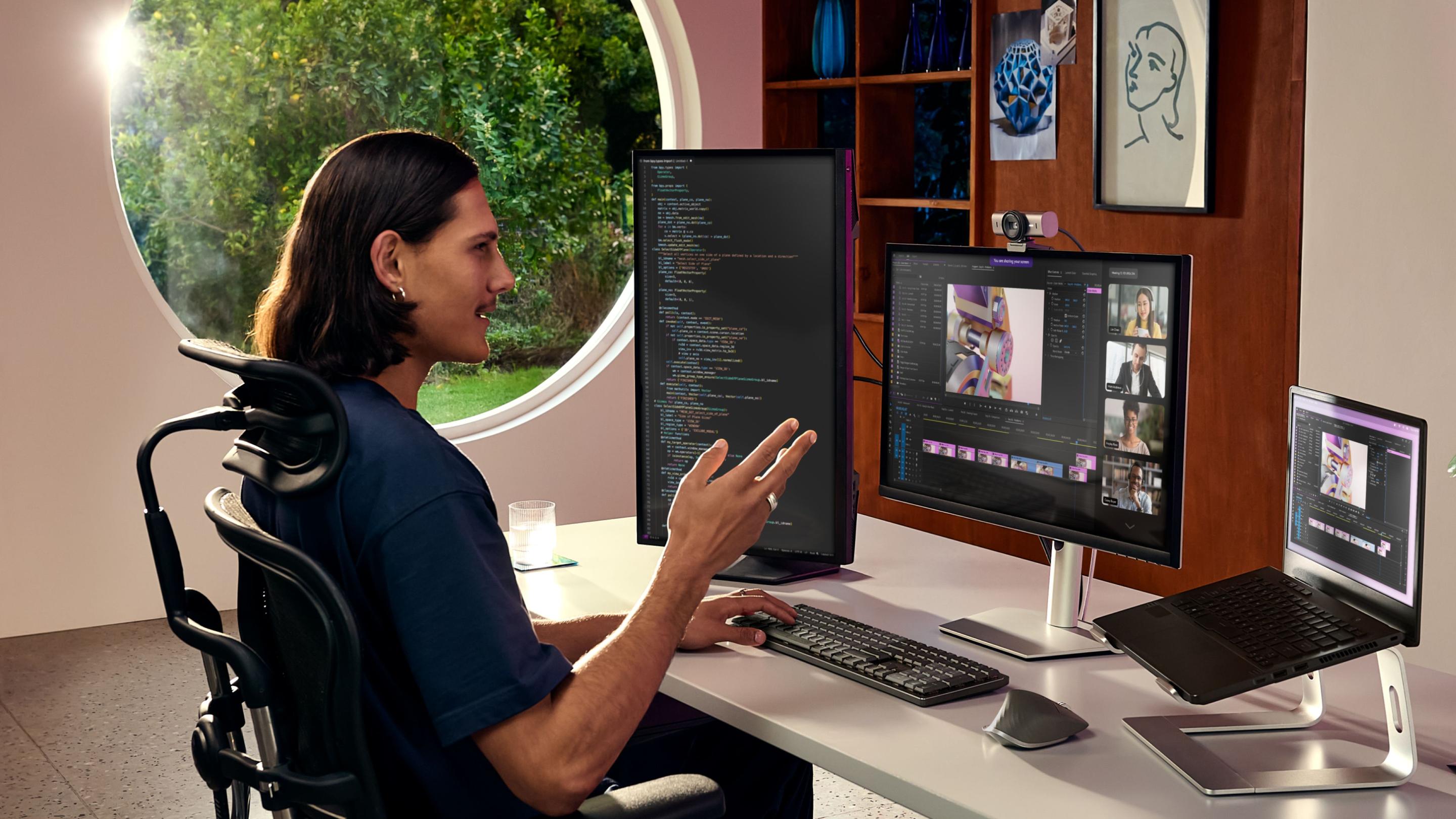 Câmara Web LOGITECH MX Brio (4K Ultra HD - 30 fps - 3840 x 2160 pixels - Grafite) — miniatura 4