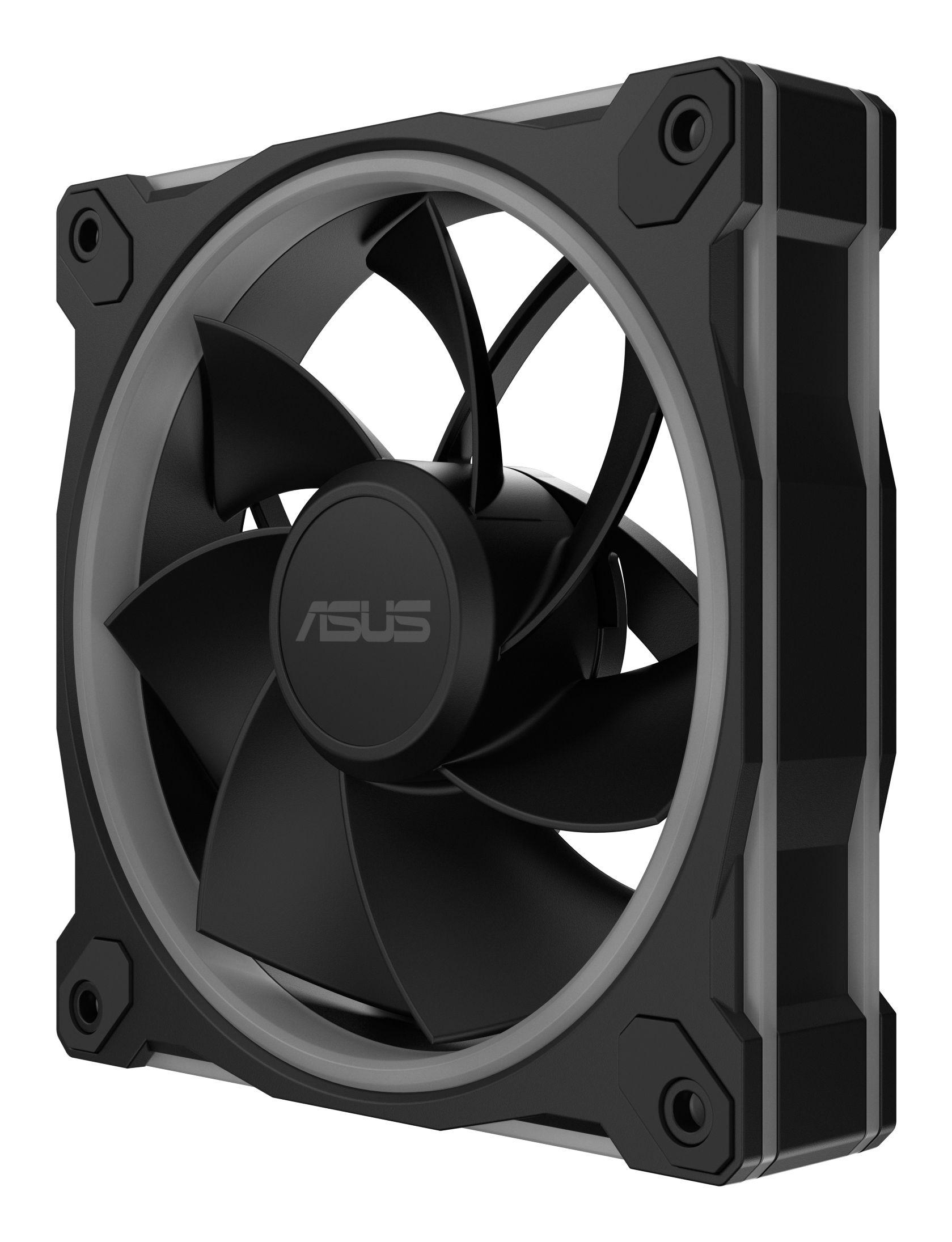 Ventoinha para Caixa PC ASUS Prime MR120 Fan ARGB Reverse (12 cm - Multi - Preto), miniatura 8