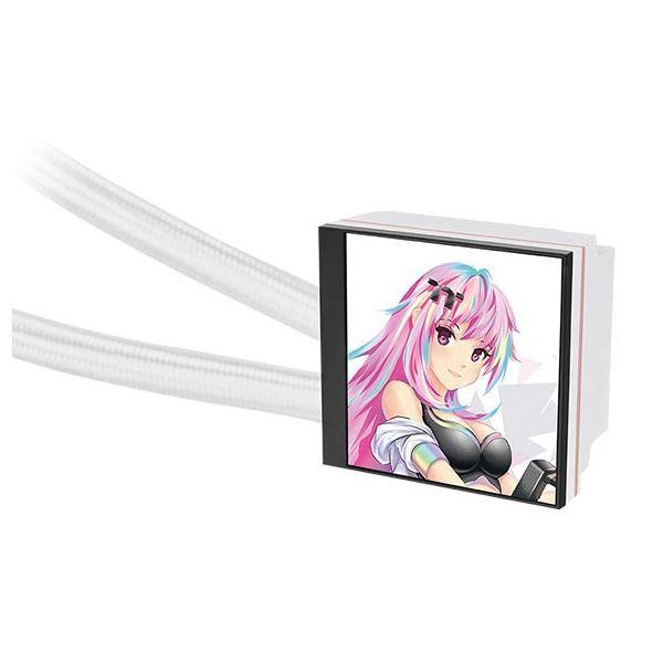 Sistema de Arrefecimento Líquido AIO THERMALTAKE MAGFloe 360 Ultra ARGB Sync Snow Edition (Radiador 360 mm - Ecrã TFT 3,95" - Branco) — miniatura 2