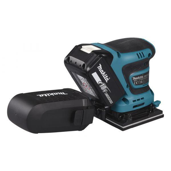 Lixadora Orbital MAKITA DBO480Z (Preto e Azul), miniatura 5