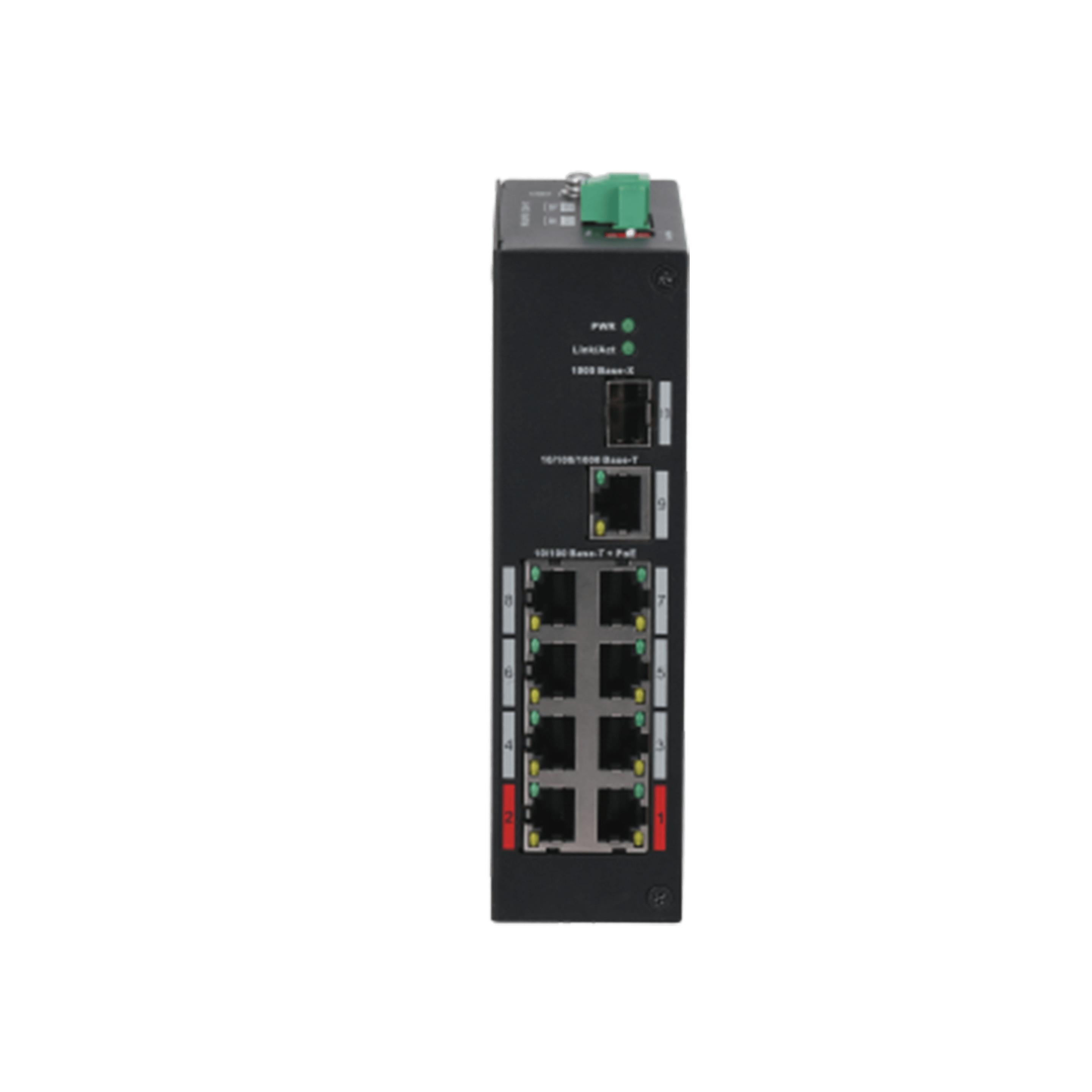 Switch DAHUA DH-PFS3110-8ET-96-V2 (Fast Ethernet - 1 MB - 7,6 Gbit/s - Preto), miniatura 3