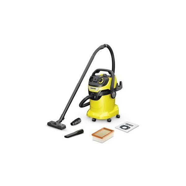 Aspirador de Sólidos e Líquidos KÄRCHER WD 5 (Altura 65,3 cm - 25 l)