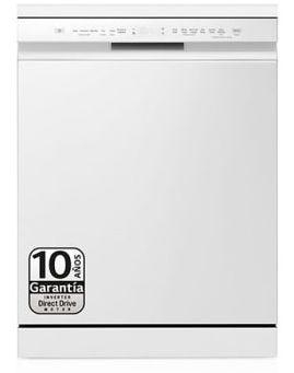 Máquina de Lavar Loiça Independente LG DF355FW (14 talheres - B - 9,5 l - Branco)