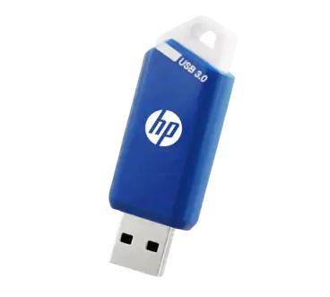 Pen Drive HP x755w (Deslizante - USB Type-A - 3.2 Gen 1 - Azul e Branco)