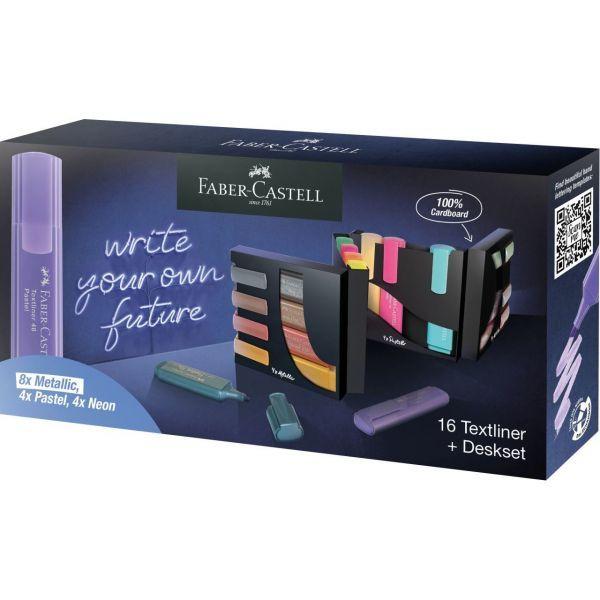 Conjunto de Marcadores FABER-CASTELL FC-254603 (Adolescência - Multicor)