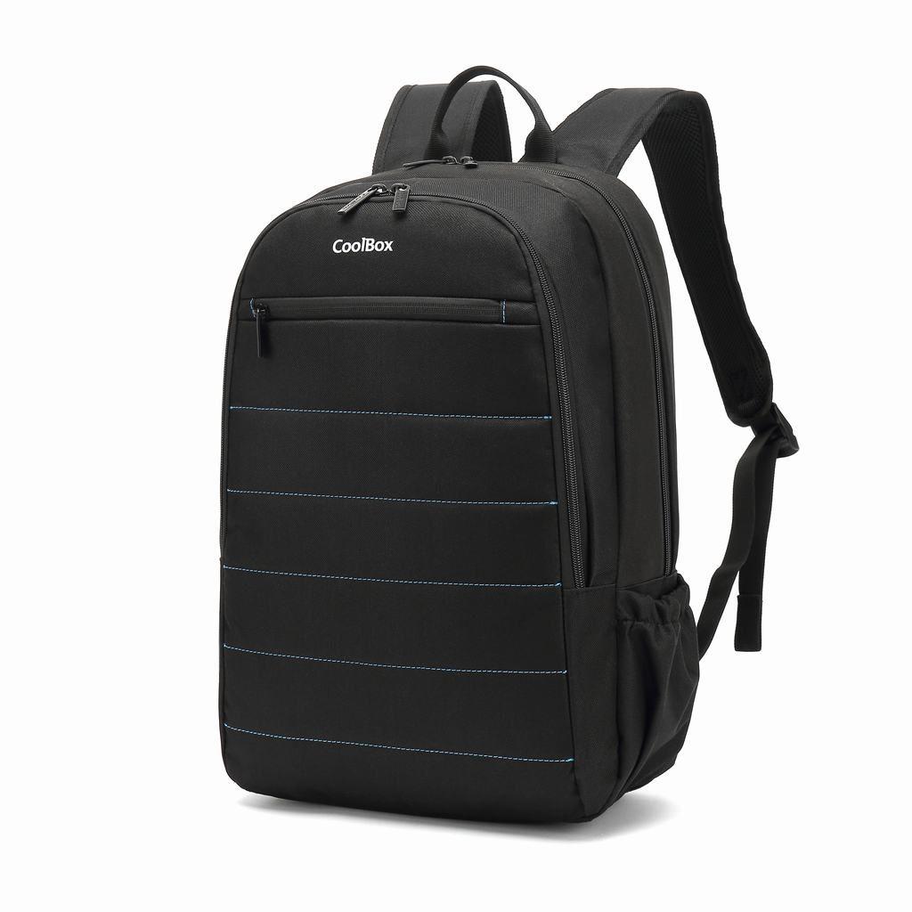 Mochila para Portátil COOLBOX COO-BAG15-2N (15,6" - Impermeável - Preto), miniatura 2