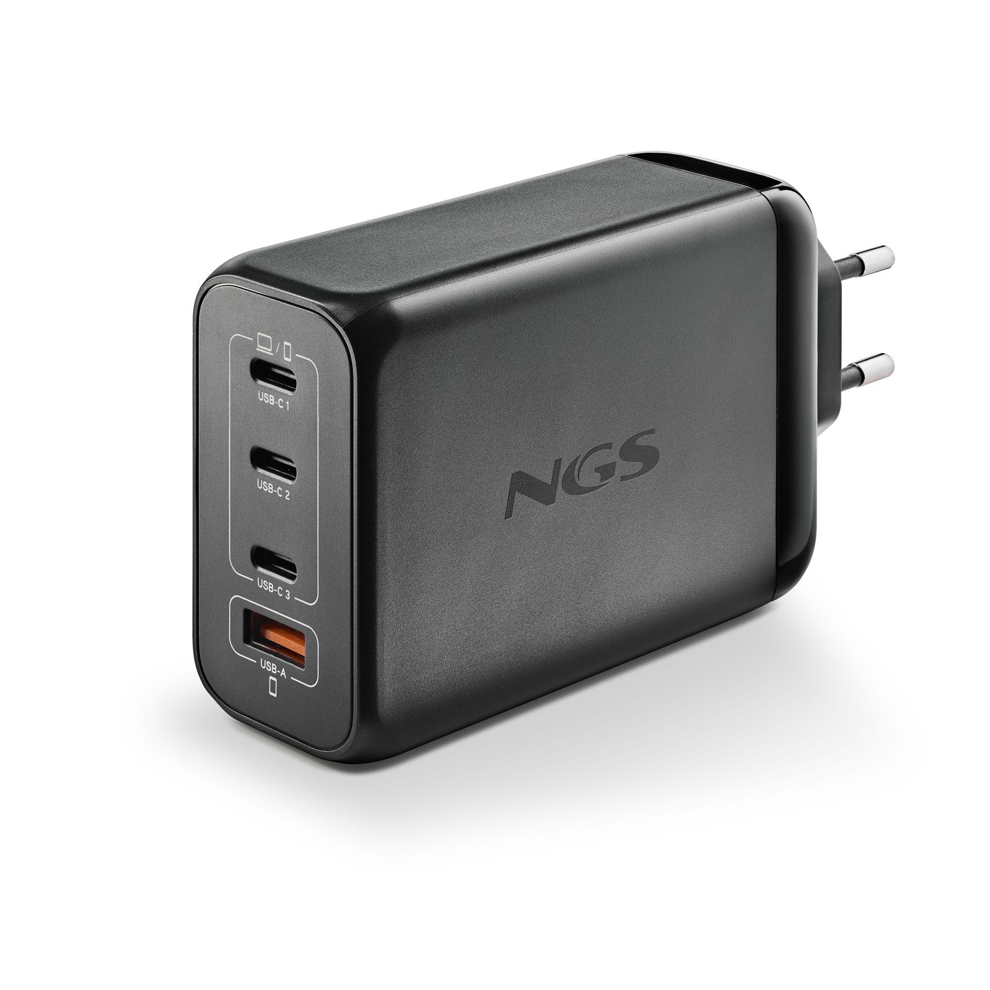 Carregador de Parede NGS BUD 240W (Universal - Corrente alternada - Preto), miniatura 3