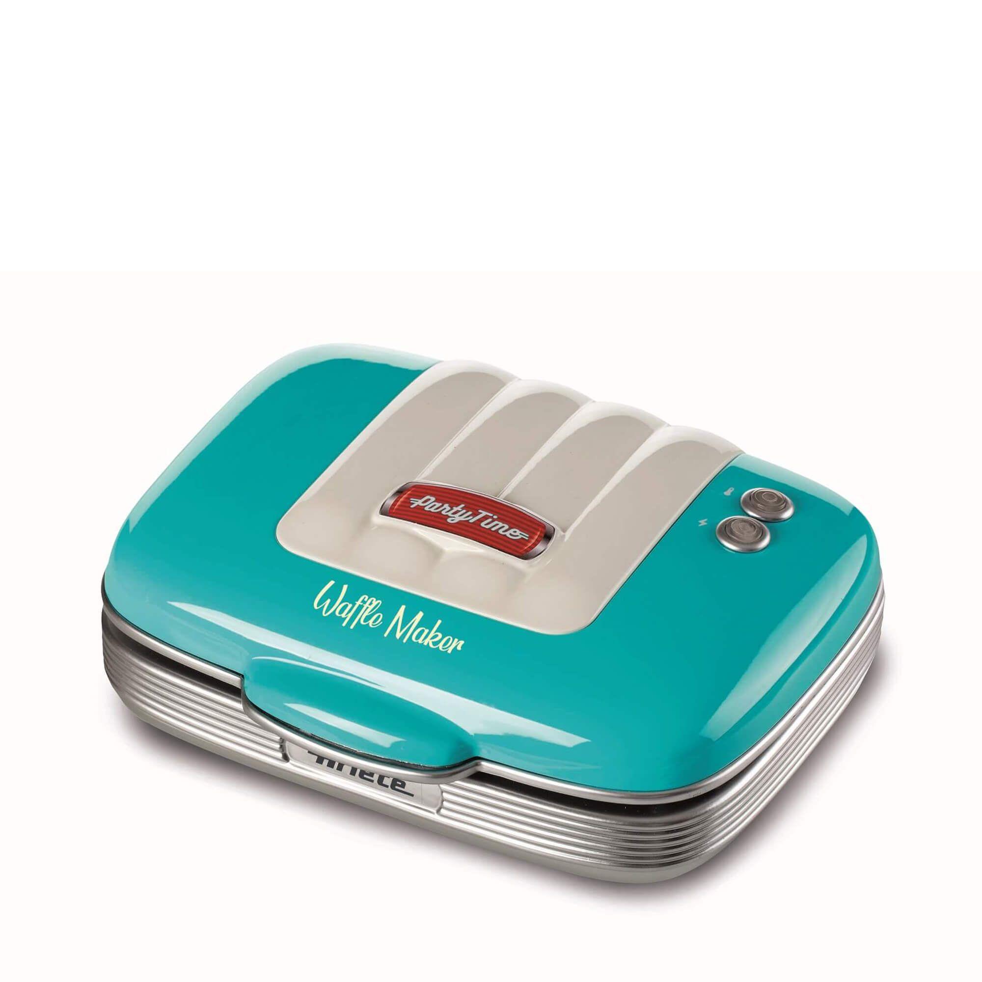 Máquina de Waffles ARIETE 1973/01 (Altura 9,5 cm - Azul Claro)
