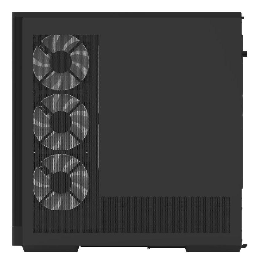 Caixa ATX AEROCOOL P500A Glass (ATX, micro-ATX, Mini-ITX - Midi Tower - ATX, micro ATX, Mini-ITX - Preto), miniatura 5
