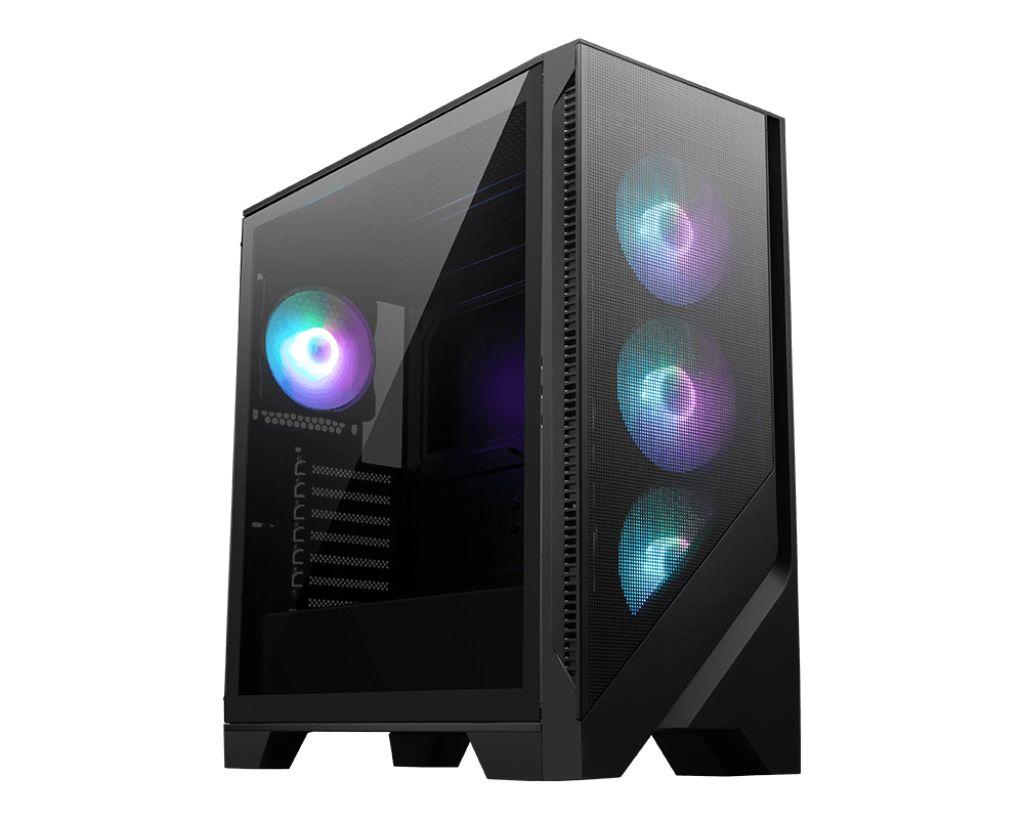 Caixa PC MSI MAG FORGE 320R AIRFLOW (micro ATX, Mini-ITX, ATX - Micro Tower - ATX, micro ATX, Mini-ITX - Preto)