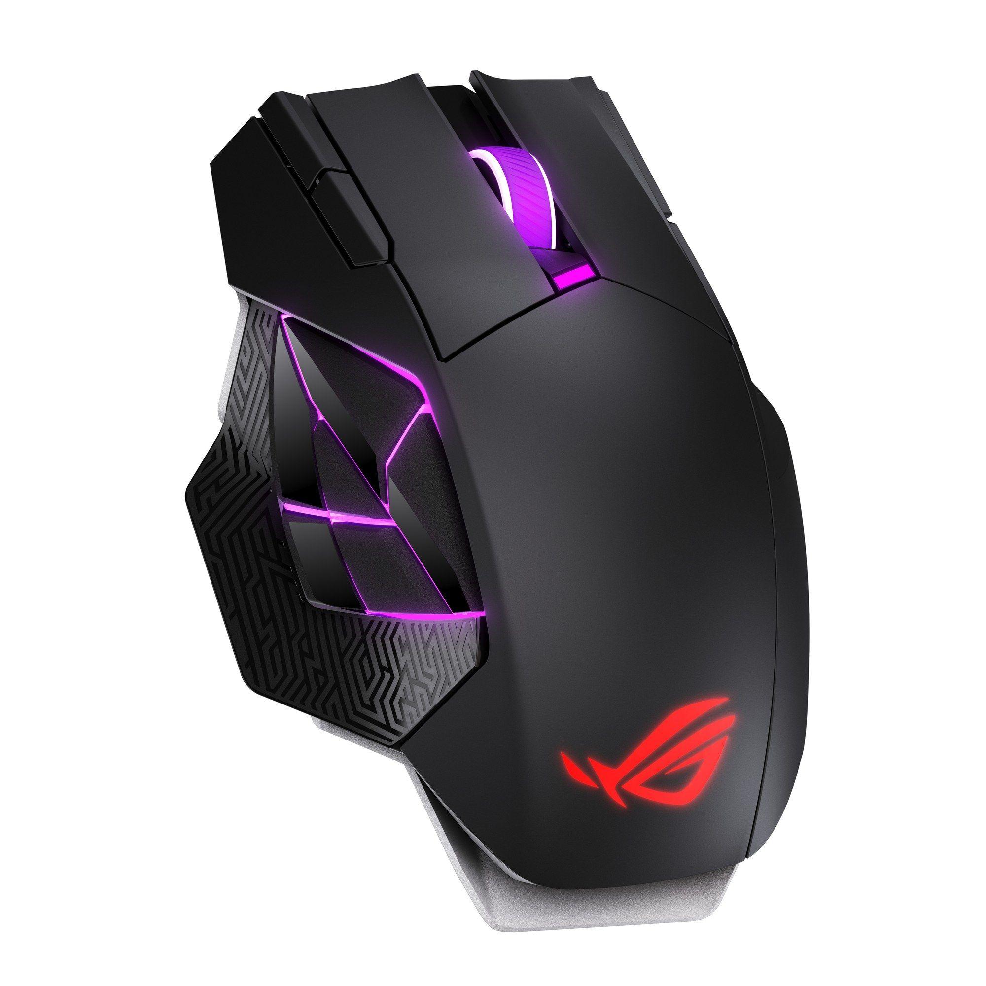 Rato ASUS ROG Spatha X 65K (Mão direita - 65000 DPI - Ótico - Preto), miniatura 6