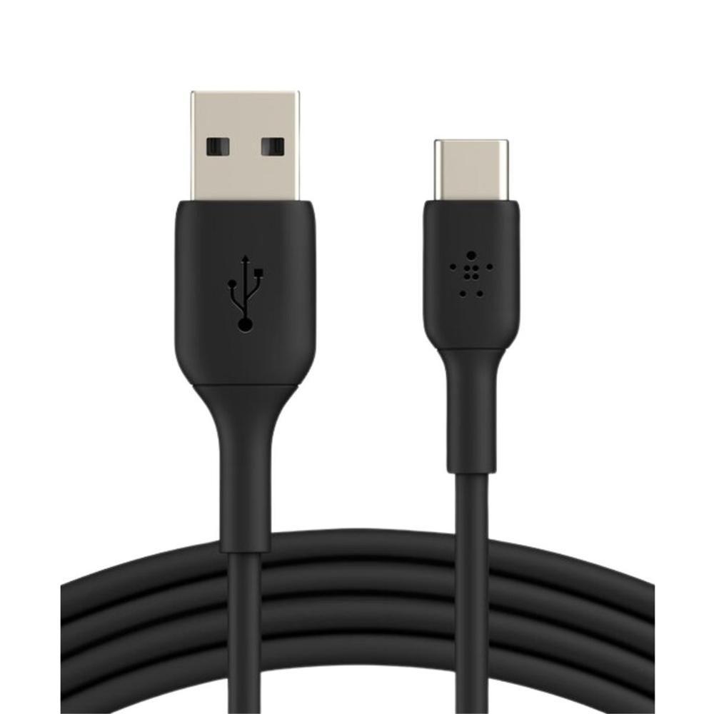 Cabo de Dados USB-C para USB-A BELKIN CAB001BT2MBK (2 m - USB-C - USB-A - Preto)
