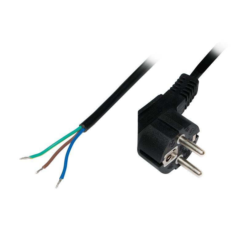 Cabo de Alimentação LOGILINK CP1092U (1,5 m - CEE 7/7 - Aberta - Preto), miniatura 2