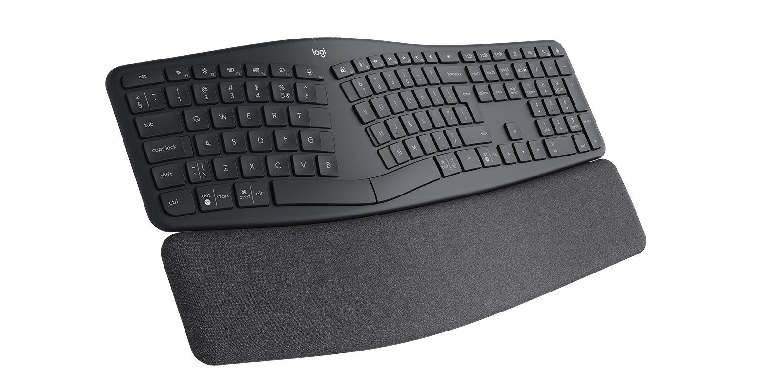Teclado LOGITECH ERGO K860 for Business (Estados Unidos - Teclas semi-mecânicas - Tamanho completo - Grafite) — miniatura 2