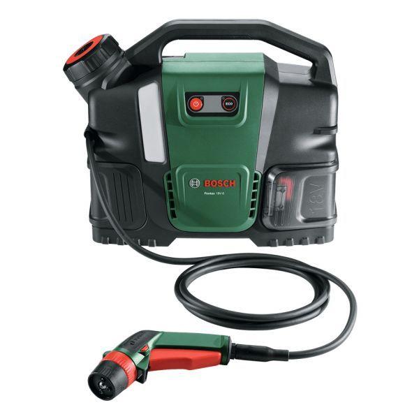 Máquina de Limpeza de Alta Pressão BOSCH Fontus 18V-6 Solo (Verde e Preto)