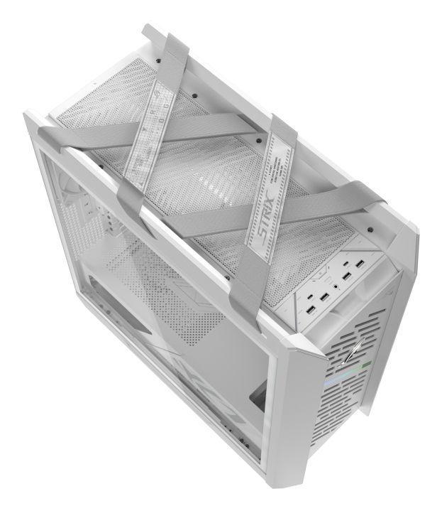 Caixa PC ASUS ROG Strix Helios II GX601S (ATX, EATX, micro-ATX, Mini-ITX - Midi Tower - EATX, Mini-ITX, ATX, micro-ATX - Branco) — miniatura 11